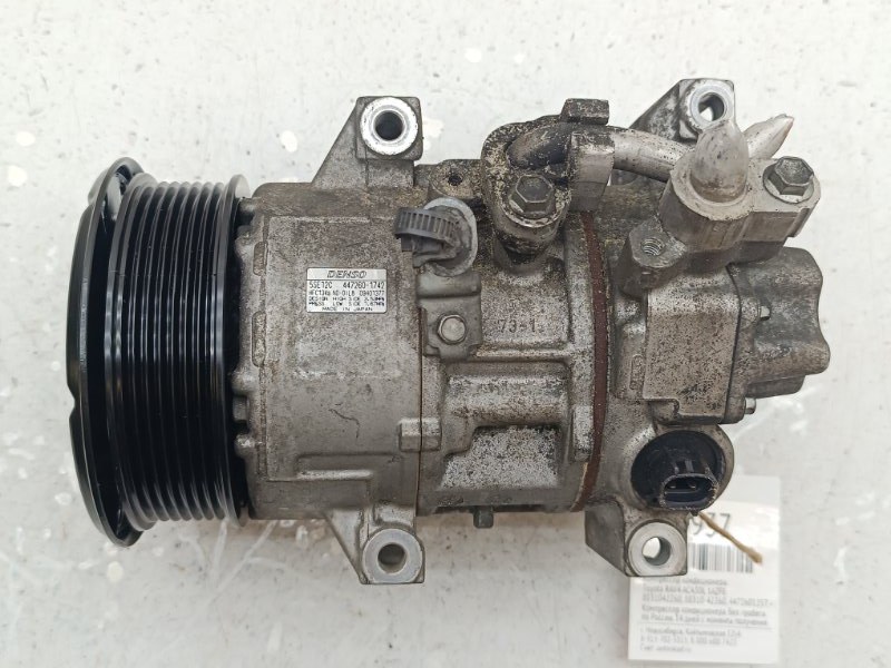 Компрессор кондиционера. Toyota Rav4 ACA30L 1AZFE