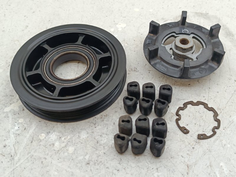 Шкив компрессора кондиционера Toyota Belta NCP96 1NZFE