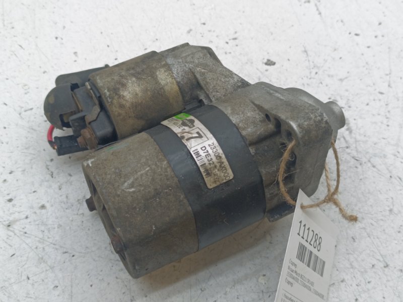 Стартер Nissan March BGZ11 CR14DE