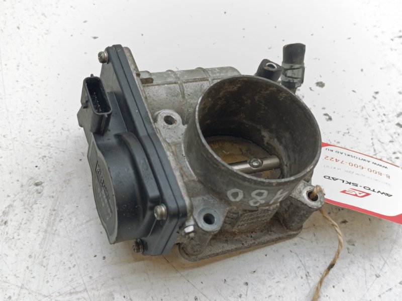 Заслонка дроссельная Nissan Qashqai J10E MR20DE (б/у)