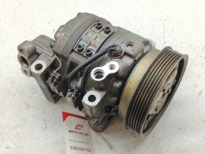 Компрессор кондиционера. Nissan March AK11 CG10DE (б/у)