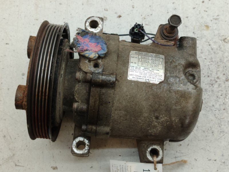 Компрессор кондиционера. Nissan Primera HNP10 SR20DE (б/у)