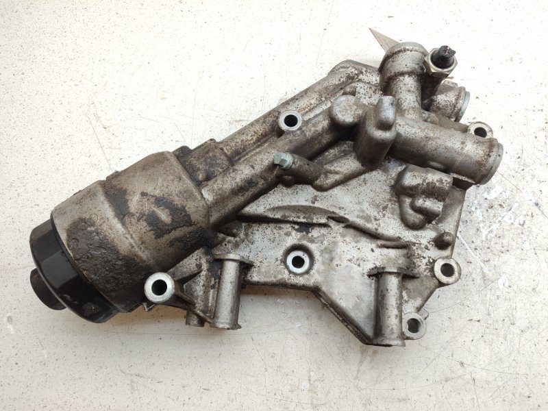 Кронштейн масляного фильтра Volkswagen Touareg 7LA AXQ (б/у)