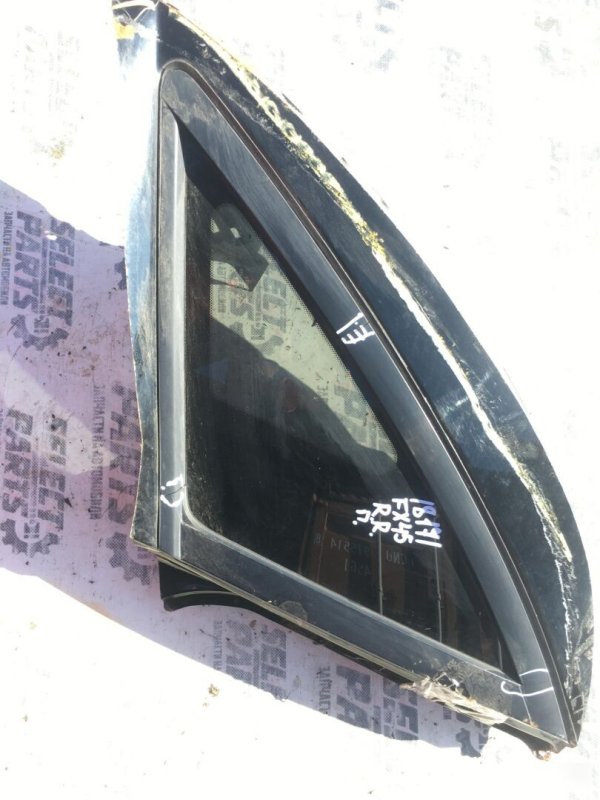 Стекло собачника заднее правое INFINITY Fx45 2004 S50 VK45DE 83300CG000 контрактная