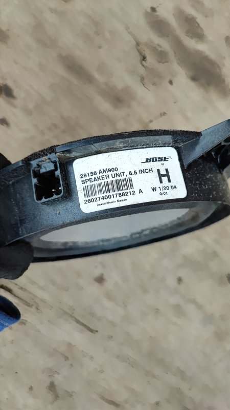 Динамик передний правый Fx45 2004 S50 VK45DE