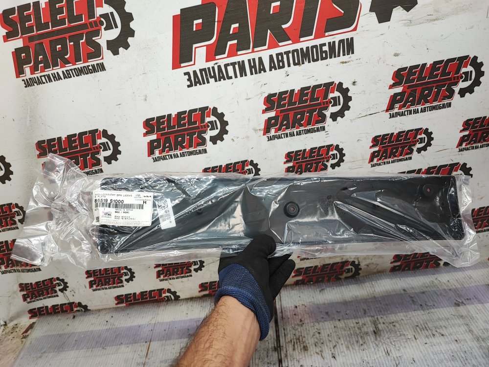 Площадка номерного знака передняя HYUNDAI Santa Fe 2019 TM D4HA 86519S1000 новая