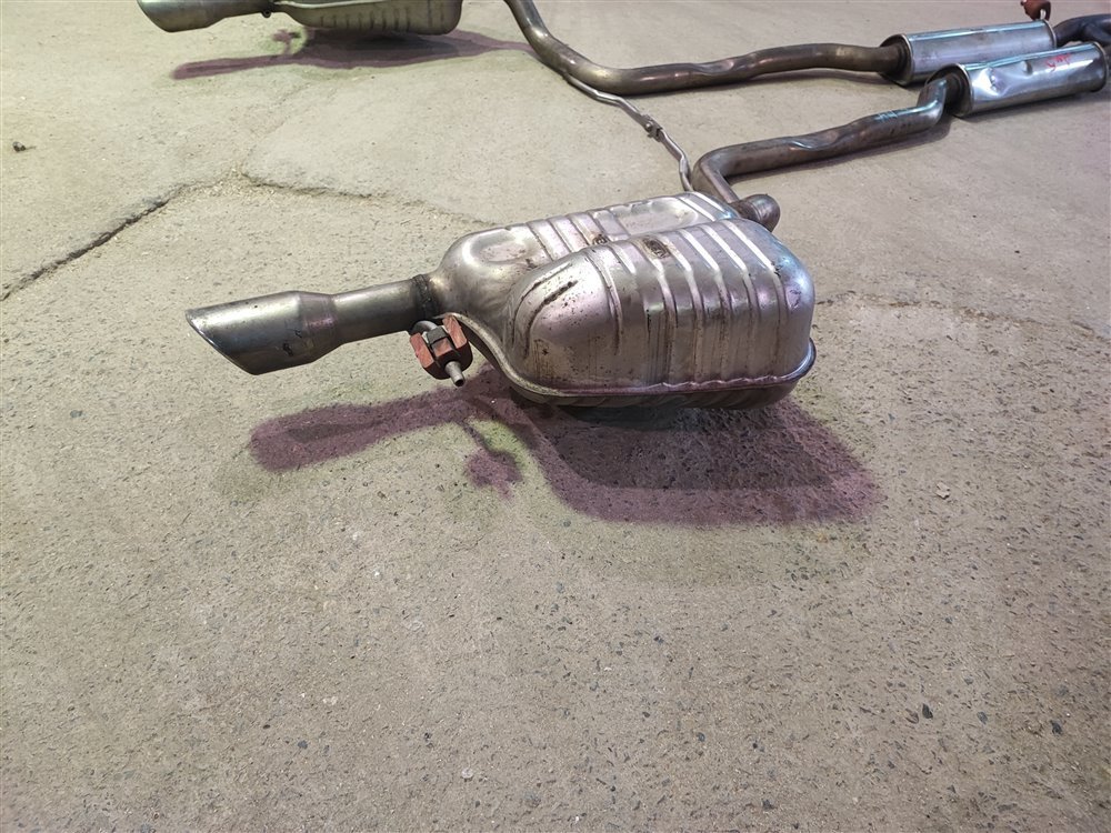 Глушитель A6 2009 C6 CCEA