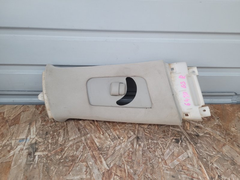 Накладка на стойку кузова lexus GS350 GRS191 2GR-FSE правая (б/у)