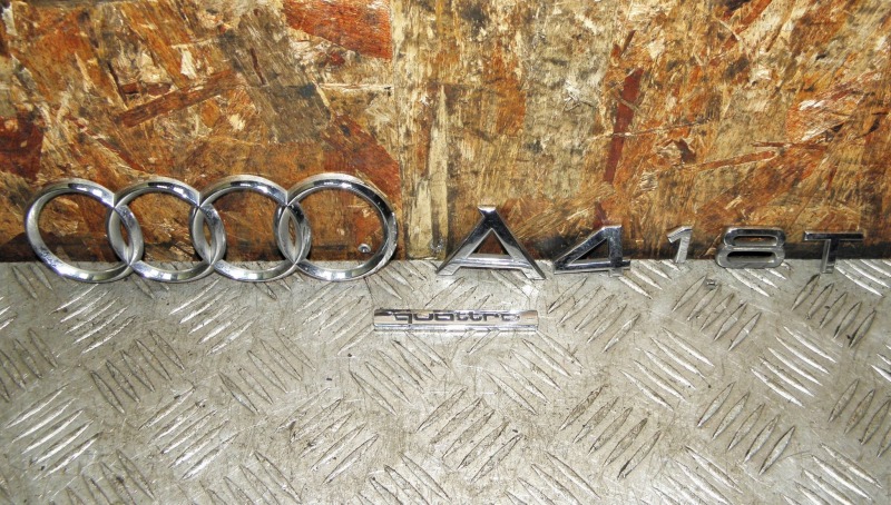 Эмблема Audi A4 Avante B6 BEX задняя