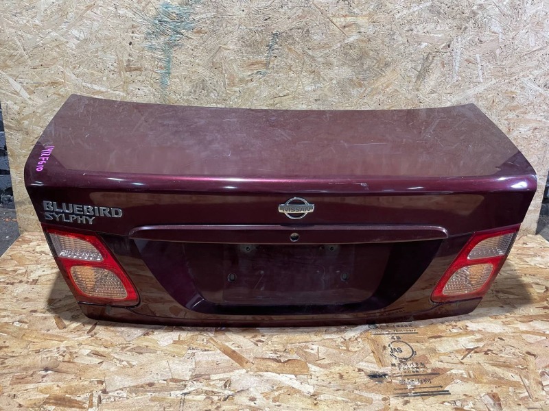 Крышка багажника Nissan Bluebird Sylphy FG10 QG15DE 2002