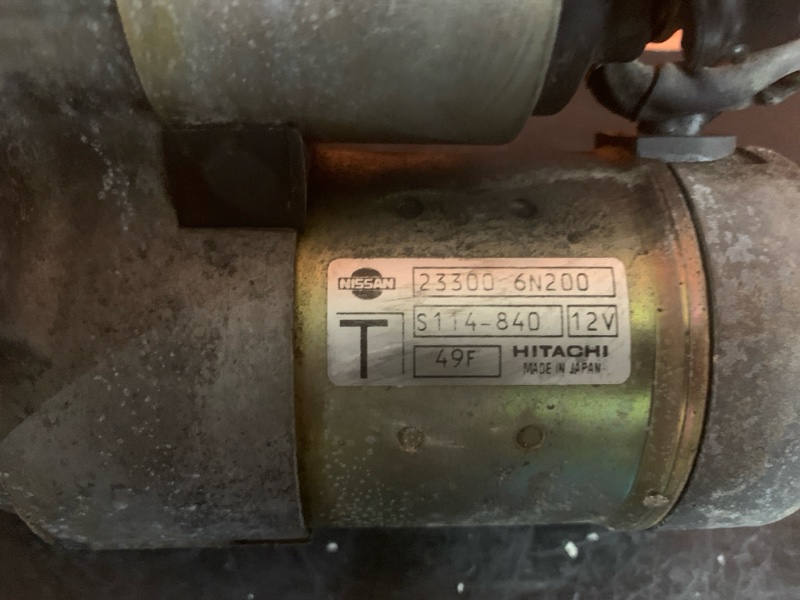 Стартер NISSAN PRIMERA RN12 QR20DE
