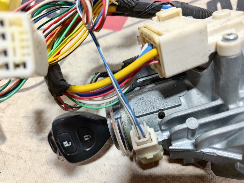 Замок зажигания RAV4 2007 XA30 1AZ-FE