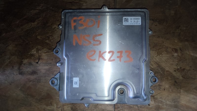 Блок управления двигателем BMW 3 2012 F30 N55B30A 12147637461 контрактная