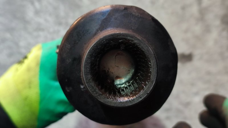 Привод передний левый S-Class 2007 W221 M273.968