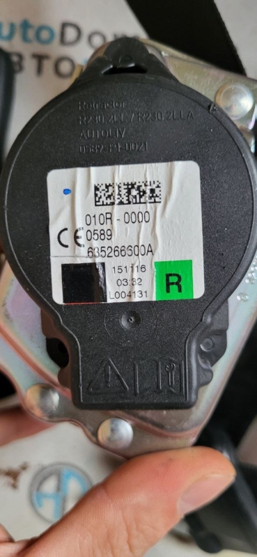 Ремень безопасности задний правый X1 2016 F48 B46A20B