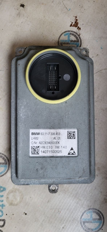 Блок управления фарами BMW X5 2014 F15 N55B30B 63117395403 контрактная