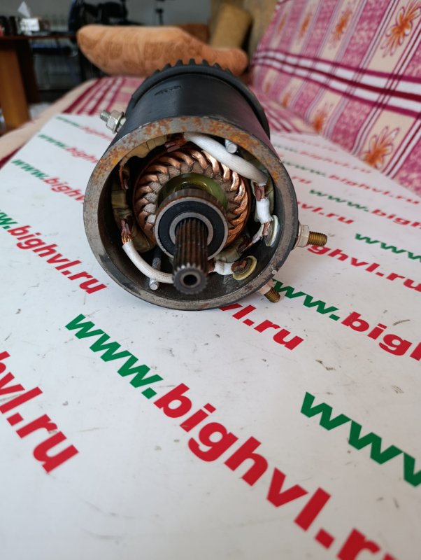 Мотор лебедки