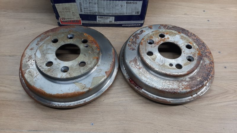 Запчасть тормозной барабан Mazda 2 2007-2014 BBR7223 новая Тормозной барабан Mazda 2 2007-2014 BBR7223 новая