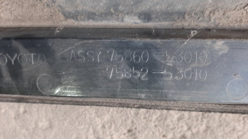 Накладка порога левая IS250 2005-2013