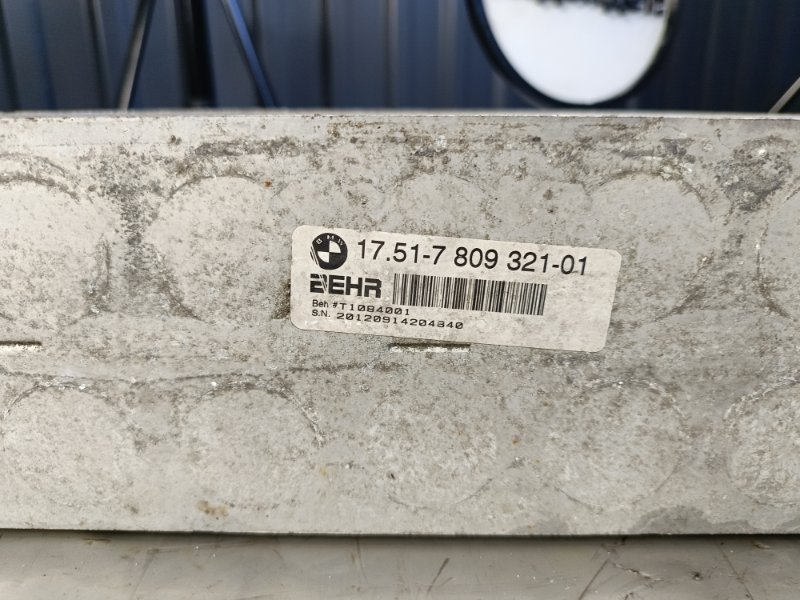Интеркулер x5 2007 e70 N55B30 Интеркулер x5 2007 e70 N55B30