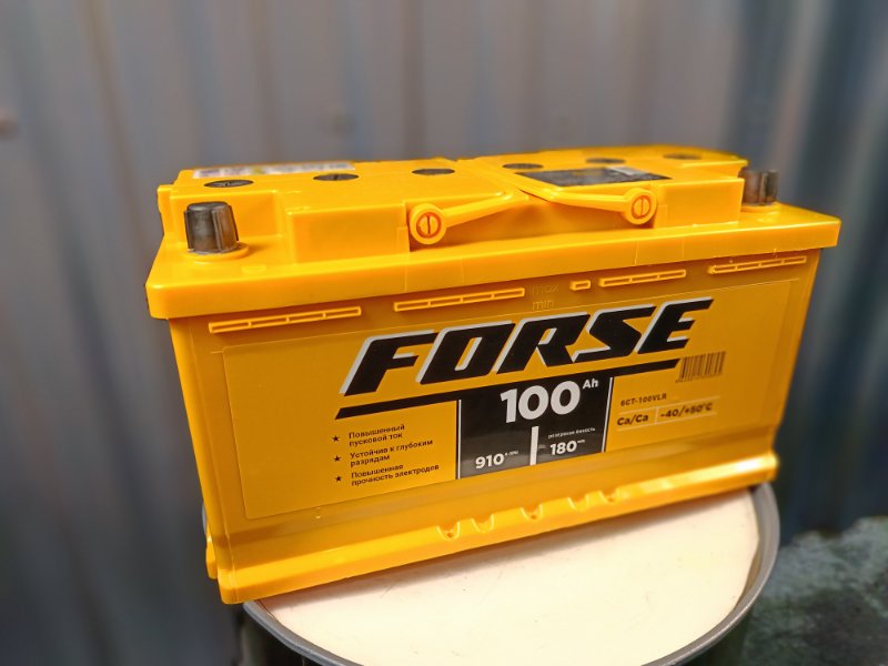 Аккумулятор Forse 100 левый