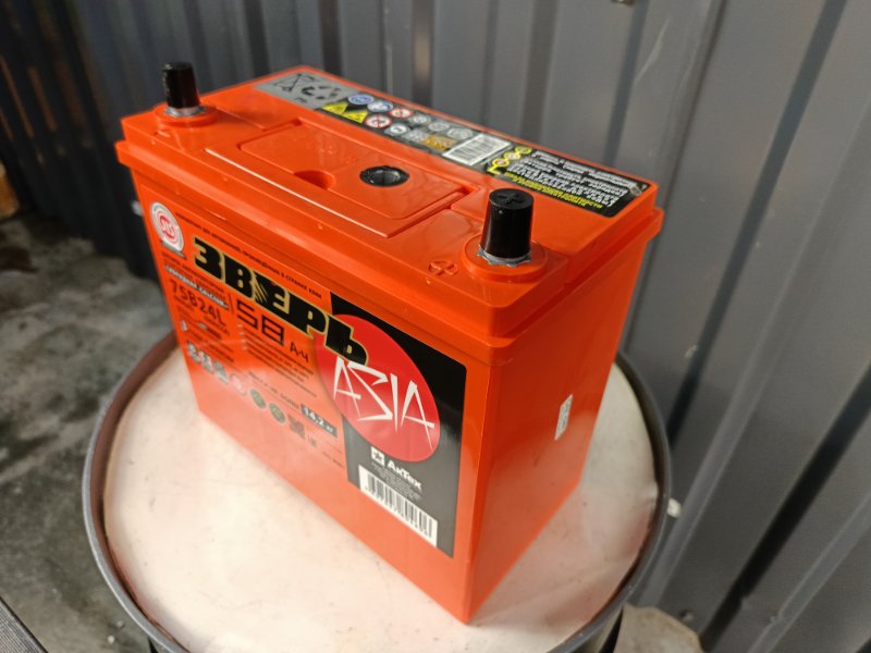 Аккумулятор Зверь Asia 58 (B24) левый Аккумулятор Зверь Asia 58 (B24) левый