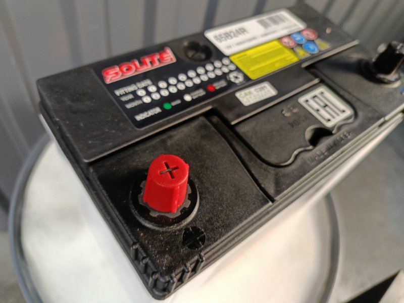 Аккумулятор Solite Super 50 (B24) правый Аккумулятор Solite Super 50 (B24) правый