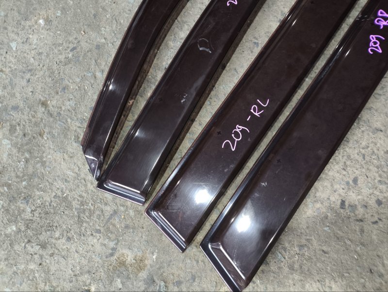 Ветровики комплект X-TRAIL 2007 TNT31 QR25DE Ветровики комплект X-TRAIL 2007 TNT31 QR25DE