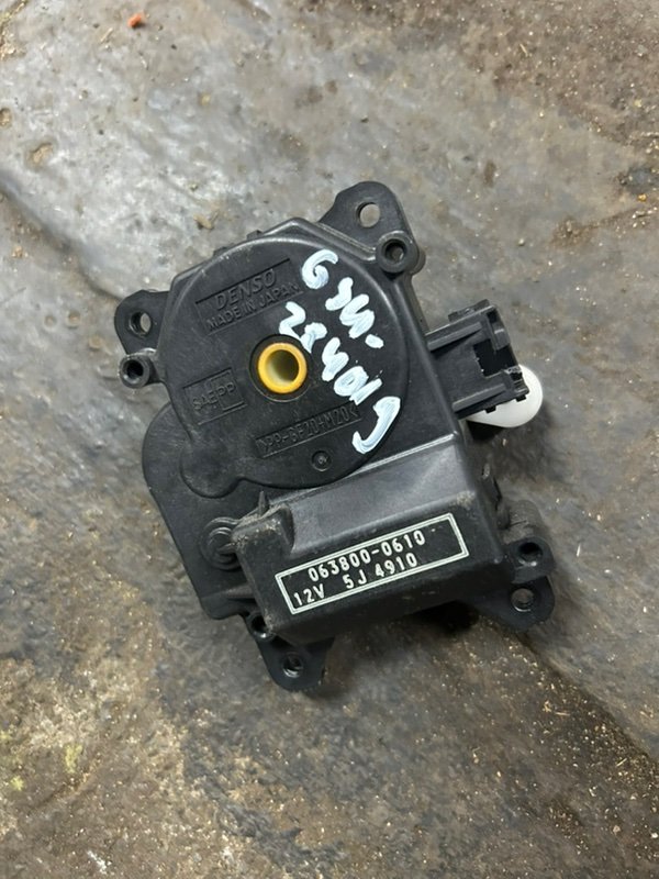 Сервопривод заслонок печки Toyota HARRIER 2007 GSU30W 2GR-FE 063800-0610 контрактная
