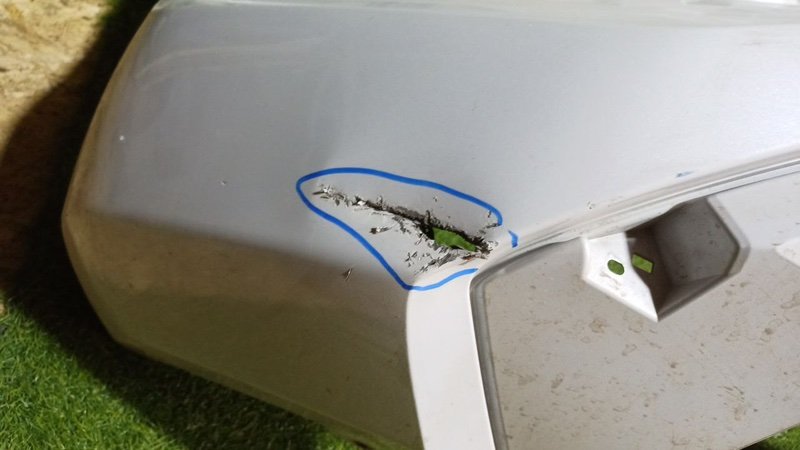 Бампер передний PAJERO SPORT 2019- KS0W