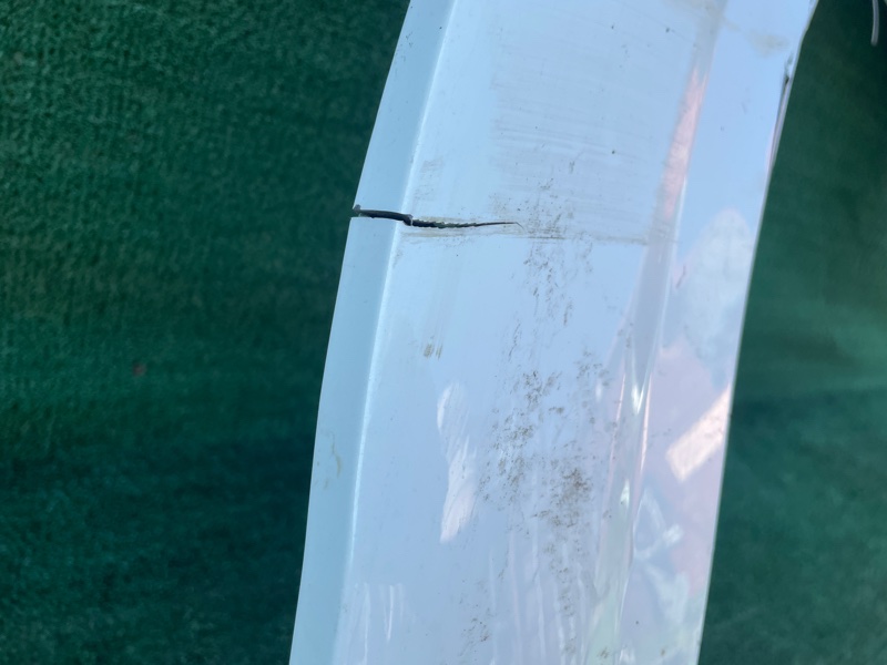 Накладка на крыло задняя правая GREAT WALL POER