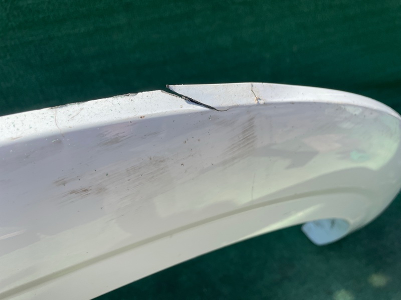 Накладка на крыло задняя правая POER 2021-