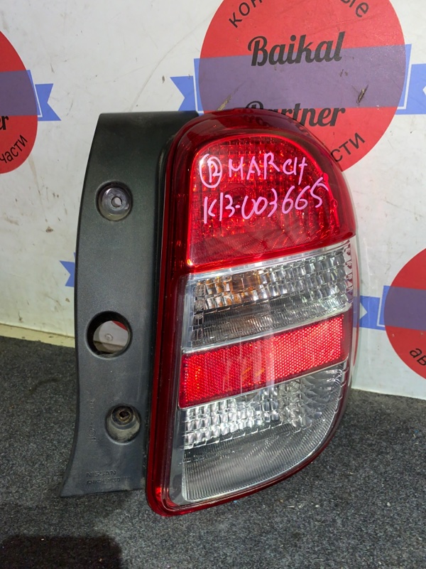 Стоп Nissan March K13 HR12DE 2010 задний правый 001