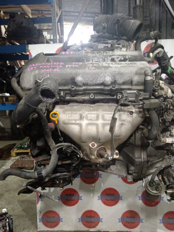 Двигатель Nissan Liberty PM12 SR20DE