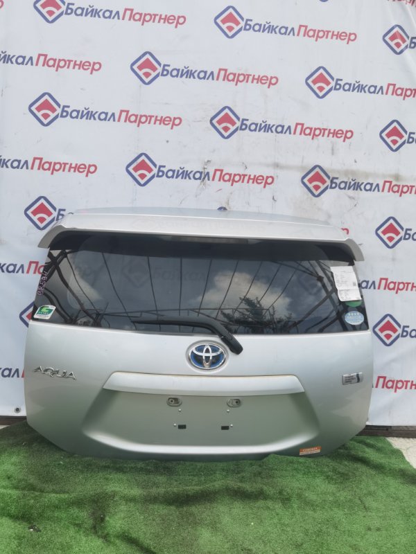 Дверь 5-я TOYOTA AQUA NHP10 1NZ-FXE 2012 (б/у)