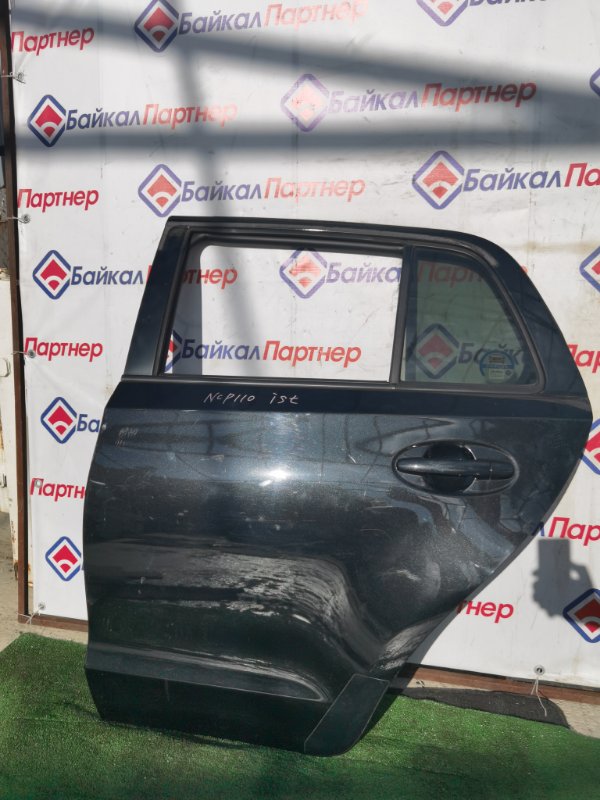 Дверь TOYOTA IST NCP110 1NZ-FE 2009 задняя левая (б/у)