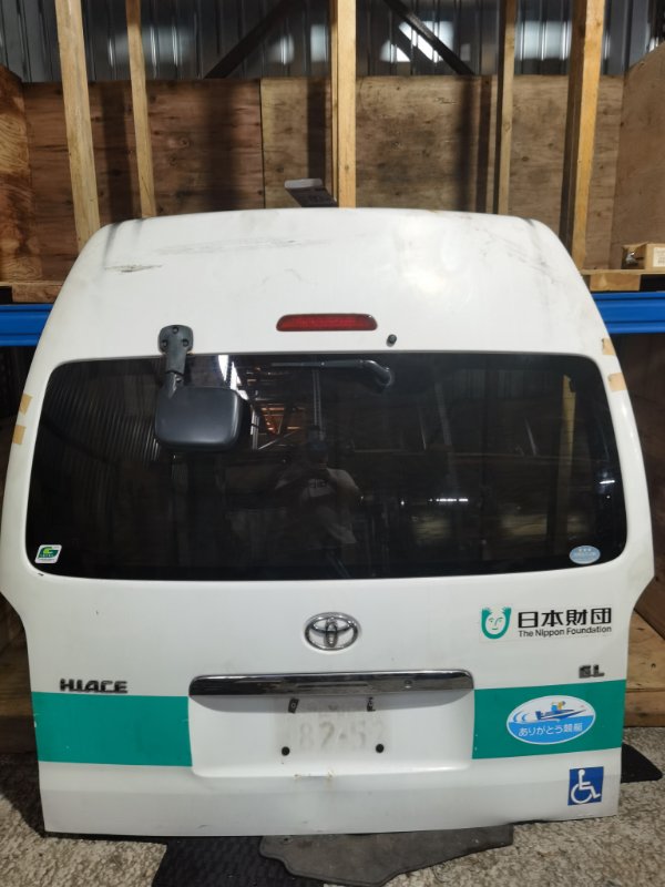 Дверь 5-я TOYOTA HIACE TRH228B 2TR-FE 2010 (б/у)