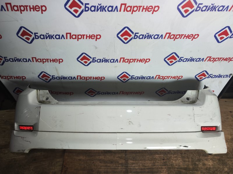 Бампер TOYOTA COROLLA RUMION NZE151N 1NZ-FE 2008 задний (б/у)