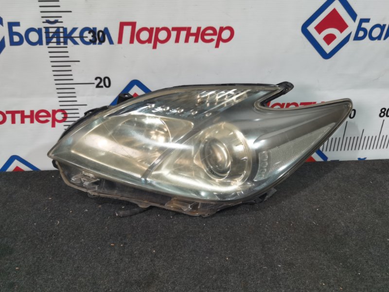 Фара TOYOTA PRIUS ZVW30 2ZR-FXE 2010 передняя левая 4729 (б/у)