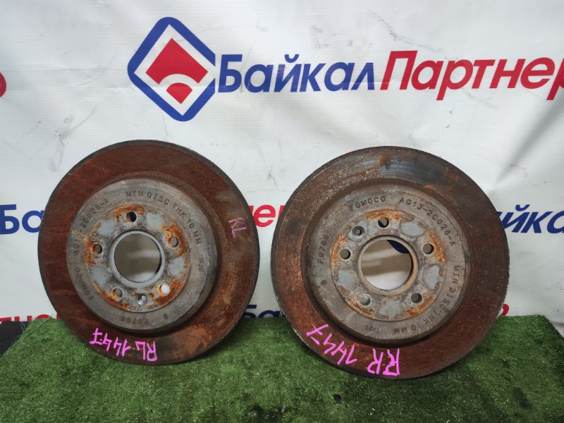 Тормозной диск FORD EXPLORER U502 T35PDED 2011 задний (б/у)