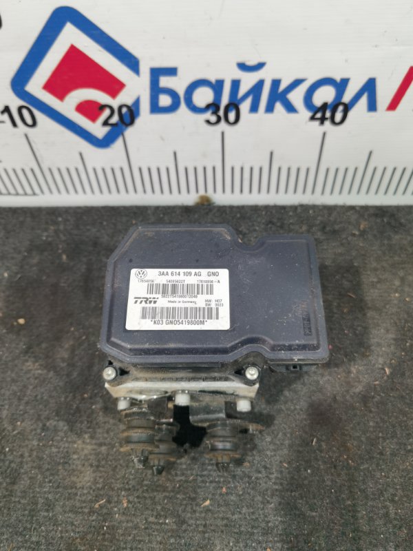 Блок abs VOLKSWAGEN PASSAT 3CCAX CAXA 2012 (б/у)