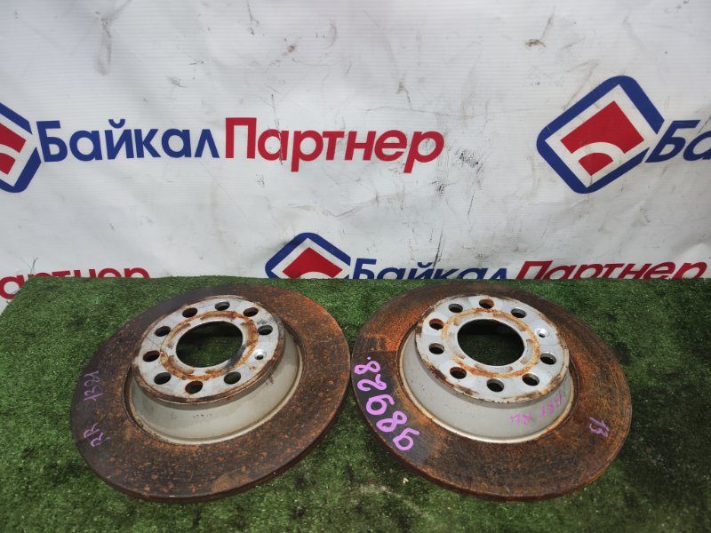 Тормозной диск VOLKSWAGEN PASSAT 3CCAX CAXA 2013 задний (б/у)