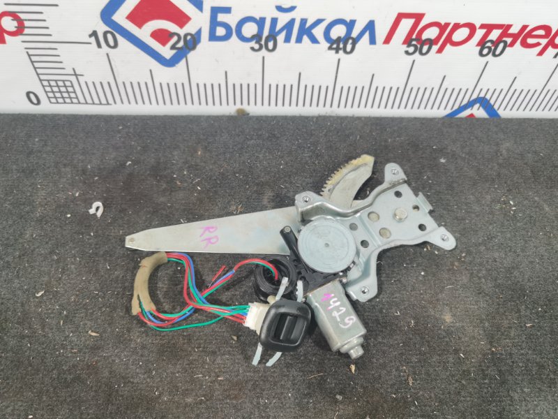 Стеклоподъемный механизм TOYOTA SUCCEED NCP59G 1NZ-FE 2010 задний правый (б/у)