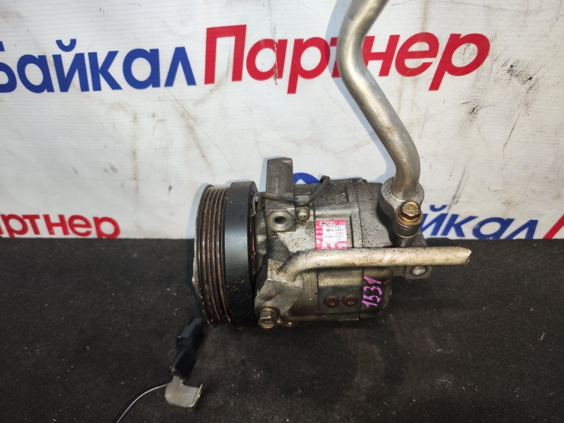 Компрессор кондиционера MITSUBISHI PAJERO IO H76W 4G93 2006 (б/у)
