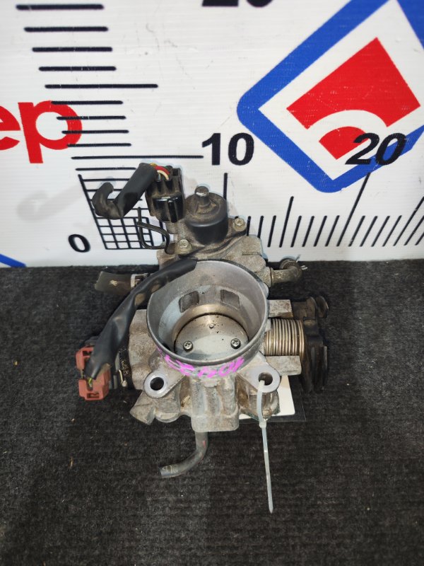 Заслонка дроссельная MITSUBISHI PAJERO IO H76W 4G93 2006 (б/у)