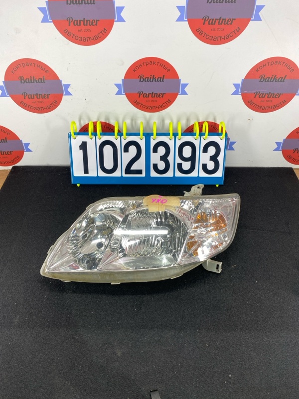 Фара TOYOTA COROLLA FIELDER NZE124G 1NZ-FE 2005 передняя левая (б/у)