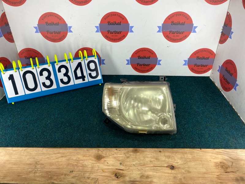 Фара MITSUBISHI PAJERO MINI H58A 4A30 2010 передняя правая 100-37007 (б/у)