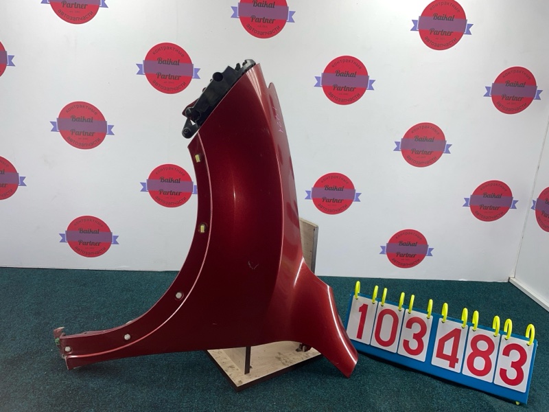 Крыло NISSAN JUKE YF15 HR15DE 2014 переднее левое (б/у)