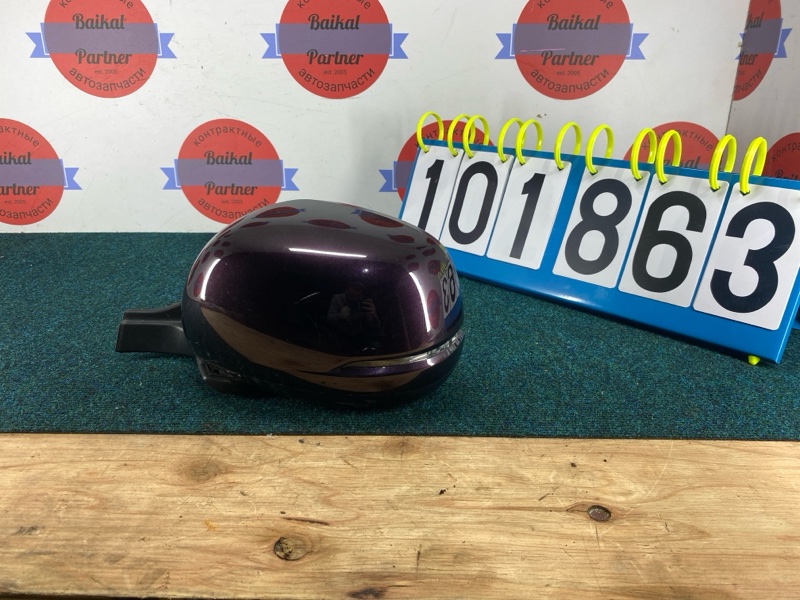 Зеркало HONDA N-WGN JH1 S07A 2018 переднее левое (б/у)
