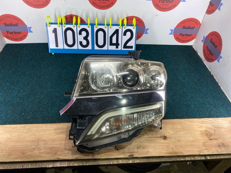 Фара HONDA N-BOX JF1 S07A передняя левая 100-62038 (б/у)